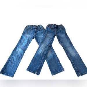 Boys Cat and Jack Brand Jeans 2 medium wash straight leg jeans size 8